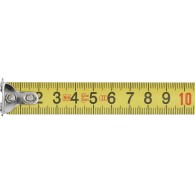 Close-up of the measuring tape
