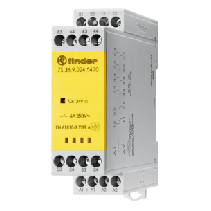 Safety relay 24VDC - Finder 7S.36.9.024.5420