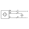 Sels PCID4ZP - cylindrical inductive sensor, PNP, 4mm