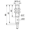 Sels PCID4ZP - cylindrical inductive sensor, PNP, 4mm