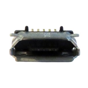 Gniazdo microUSB typ B 5-pin z wypustkami