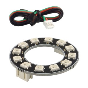 WS2812-12 RGB LED Ring - pierścień świetlny RGB z diodami WS2812B