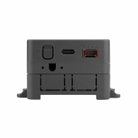 Side view - USB Type-C connector and power switch