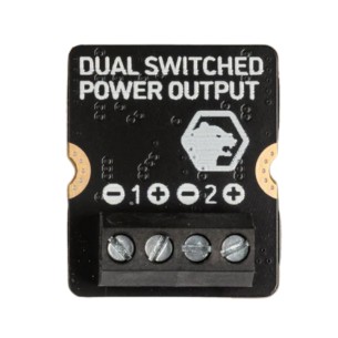Dual Switched Power Output - 2-channel module with power outputs