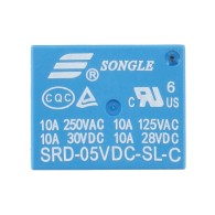 SRD-05VDC-SL-C - electromagnetic relay 5V, 10A, 250VAC/30VDC