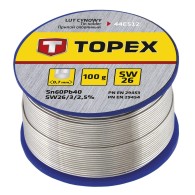 Topex 44E512 Solder Wire 0.7 mm / 100 g