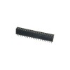 Contact strip 2.54mm straight 2x20, black