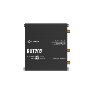 Teltonika RUT202 - kompaktowy przemysłowy router 4G LTE Cat 4 Dual SIM z WiFi 4