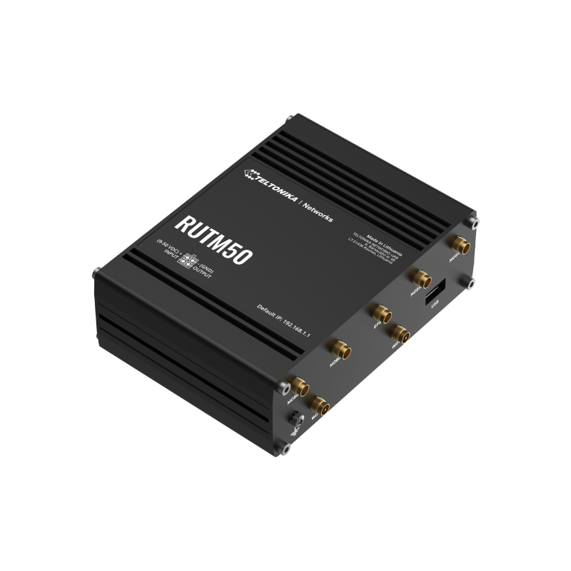 Маршрутизатор Teltonika RUTM50 5G LTE Cat 19/18 з двома SIM-картами