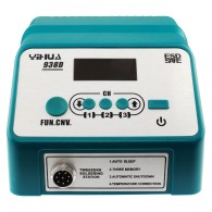 YIHUA 938D - 75W soldering station (hot tweezers, temperature memory, ESD Safe)