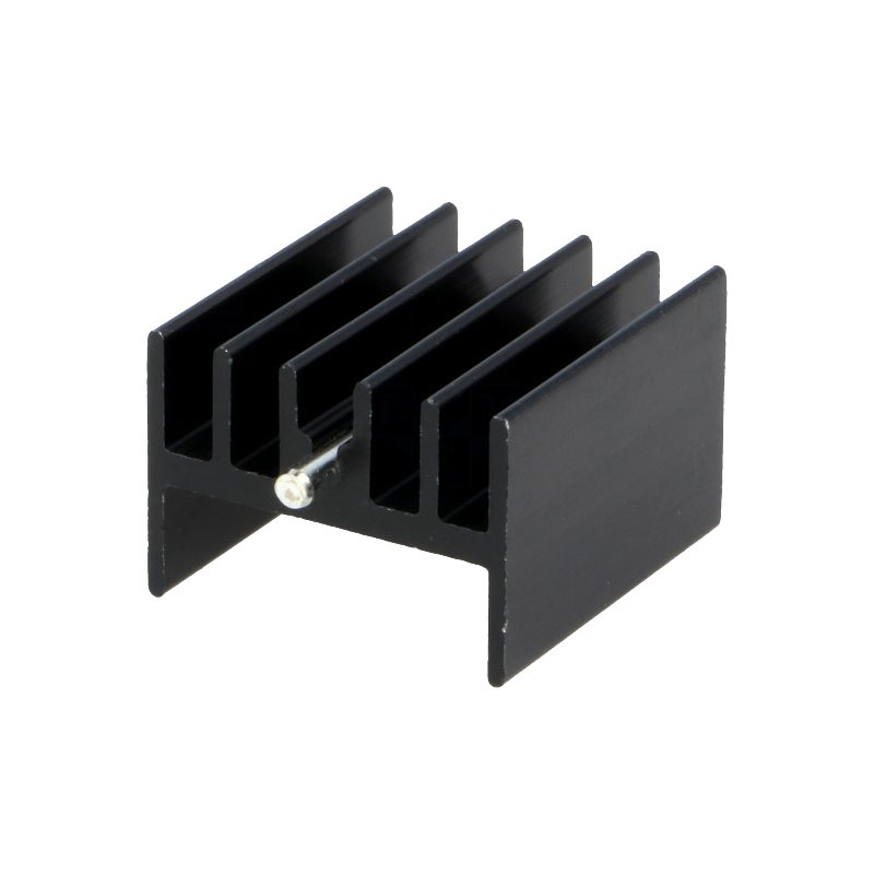 Anhydrated heatsink H, TO220 25mm