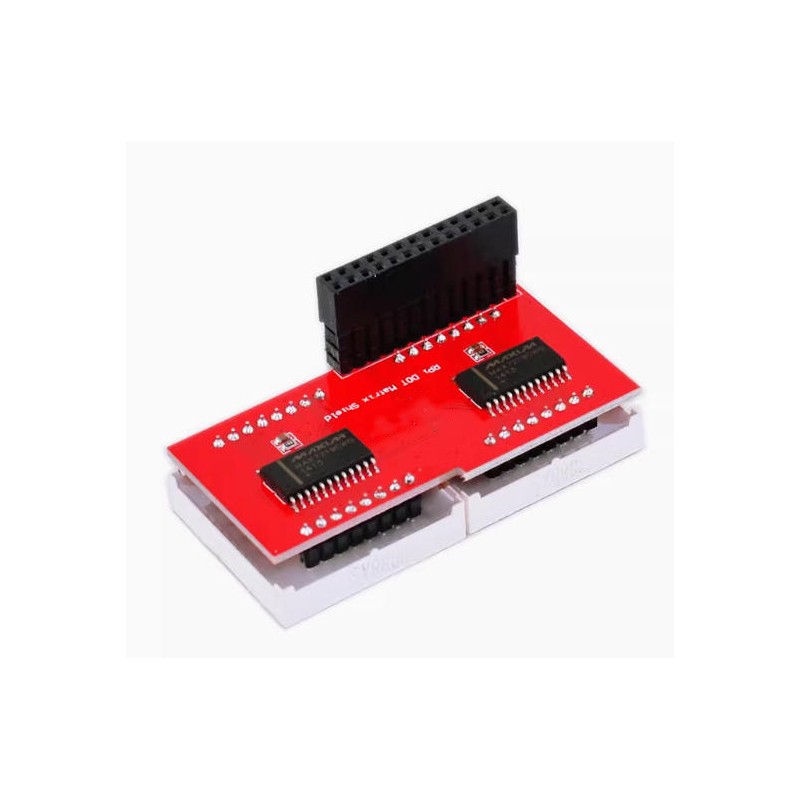 16x8 128 світлодіодна SPI світлодіодна матриця для Raspberry Pi
