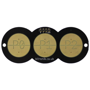 Kitronik 5637 - Resistive Touch Keypad for BBC micro:bit - 3 Touch Pads