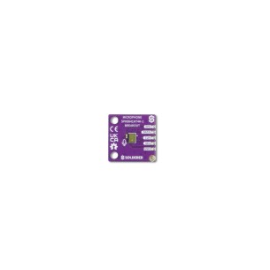 Soldered SPK0641HT4H - PDM MEMS microphone breakout