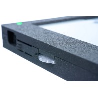 Enclosure side view