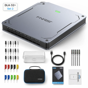 FNIRSI DLA-32 Plus - 32-kanałowy analizator stanów logicznych 1GHz USB 3.0