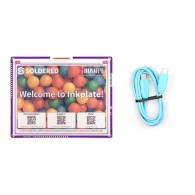 Soldered Inkplate 6COLOR - 5.65" e-paper with enclosure and battery