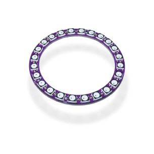 Soldered WS2812B Ring24 - ring with 24 addressable RGB LEDs