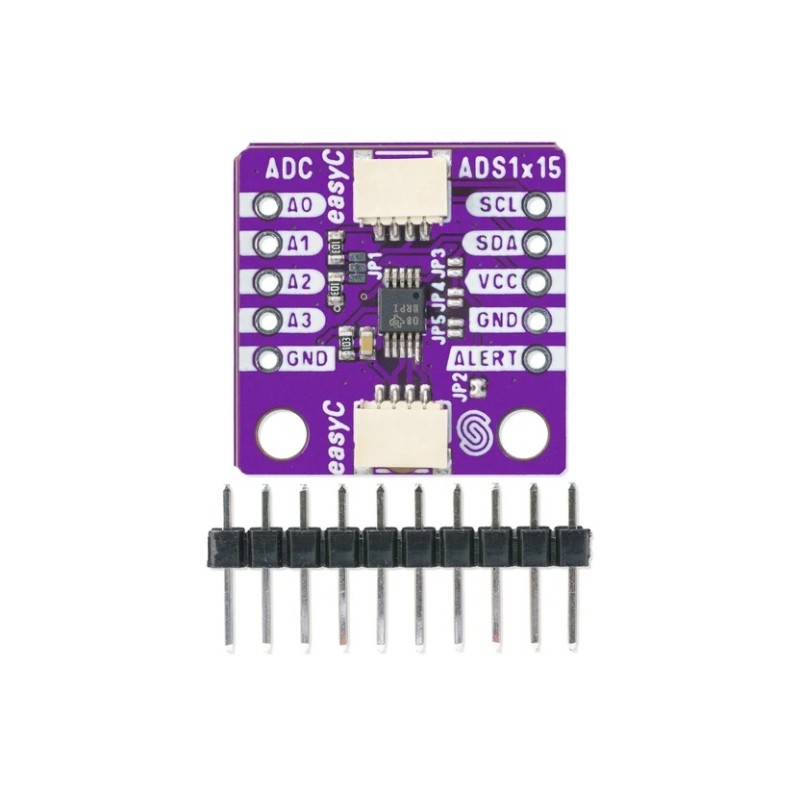 ADS1015 12-битный 4-канальный I2C PGA АЦП - припаянный