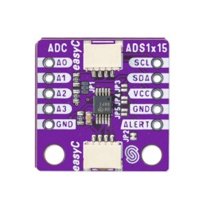 Przetwornik ADC 12-bit ADS1015 4-kanałowy I2C PGA - Soldered