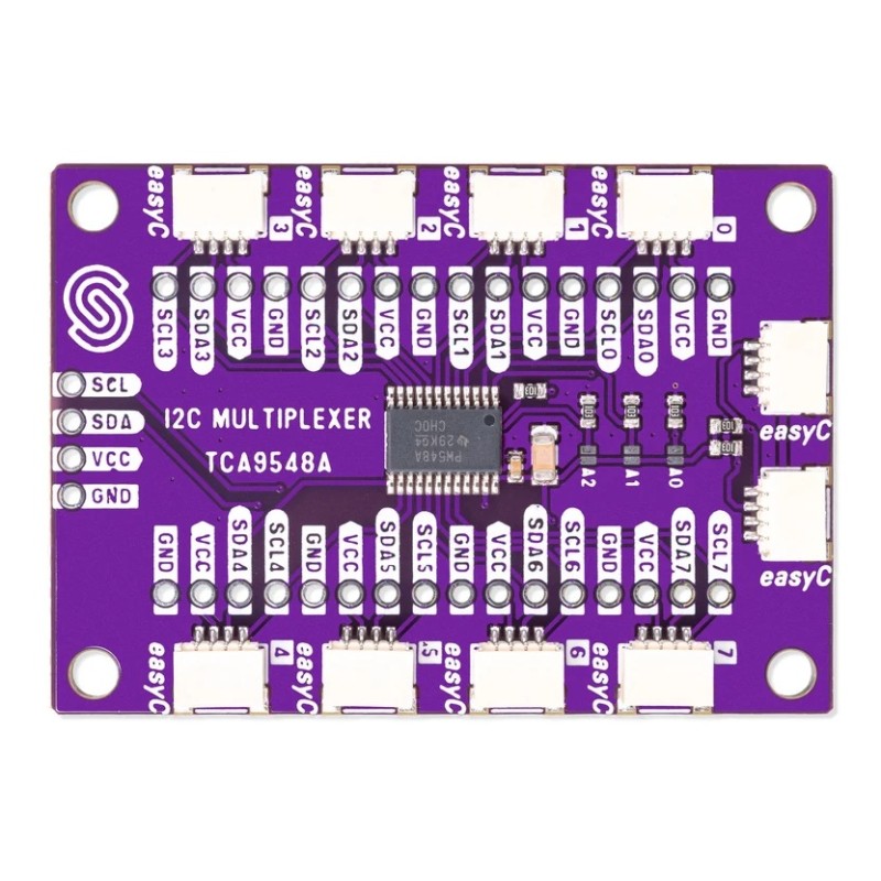 Мультиплексор I2C TCA9548A, 8 каналов, 1,65–5,5 В — припаянный.