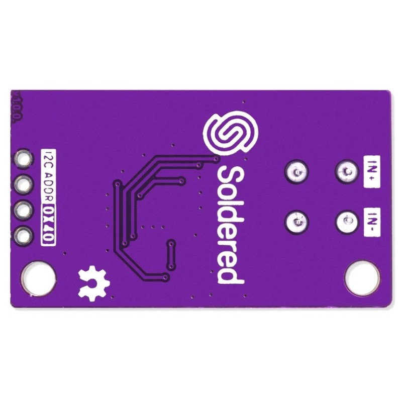 Датчик напруги та струму INA219 26V 3.2A I2C - паяний