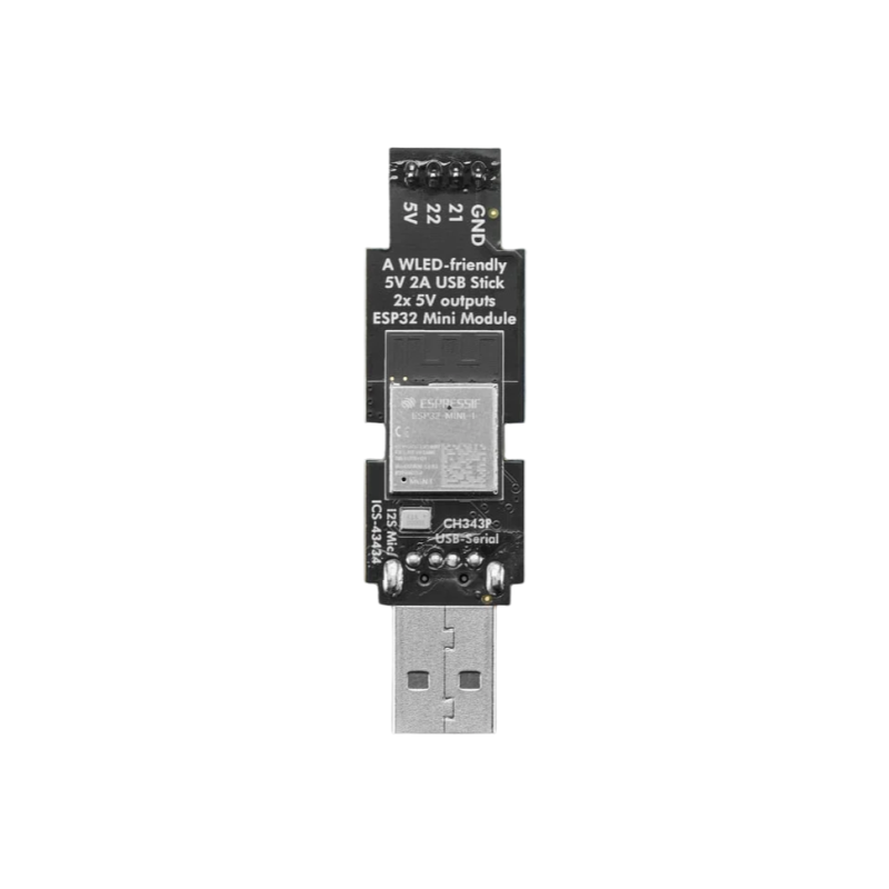 Драйвер светодиода WLED ESP32 USB - Adafruit 6332