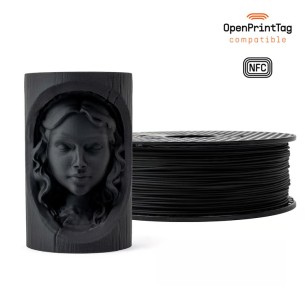 Prusament Woodfill Charcoal Black 1kg NFC Filament 1.75mm