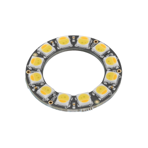 NeoPixel Ring 12 × 5050 WWA LEDs 5V - Adafruit 6526