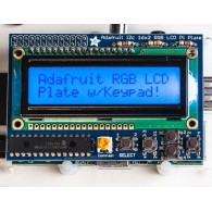 Adafruit RGB Positive 16x2 LCD+Keypad Kit for Raspberry Pi