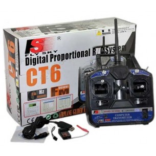 FlySky FS-CT6B - RC equipment with a 2.4 GHz band receiver
