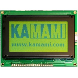 LCD12864-GREEN - graficzny wyświetlacz LCD 128x64 pikseli