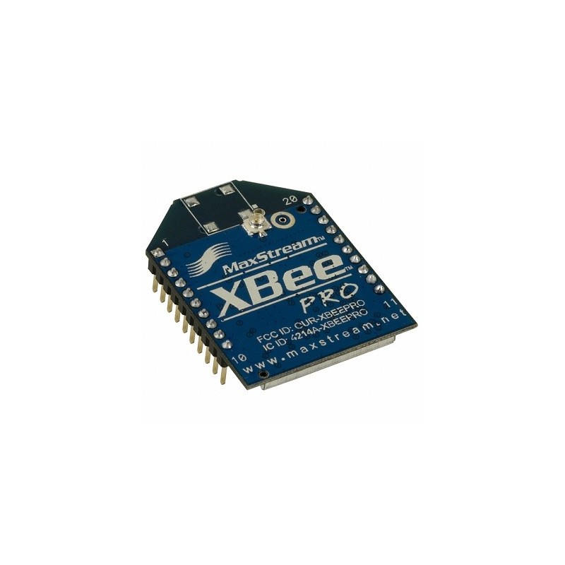 XBP24-AUI-001 - moduł XBee-PRO Series 1 (ZigBee) o mocy 63 mW (+18 dBm) ze złączem U.FL