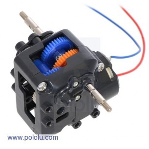 Pololu 2391 - Tamiya 72008 4-Speed Worm Gearbox Kit