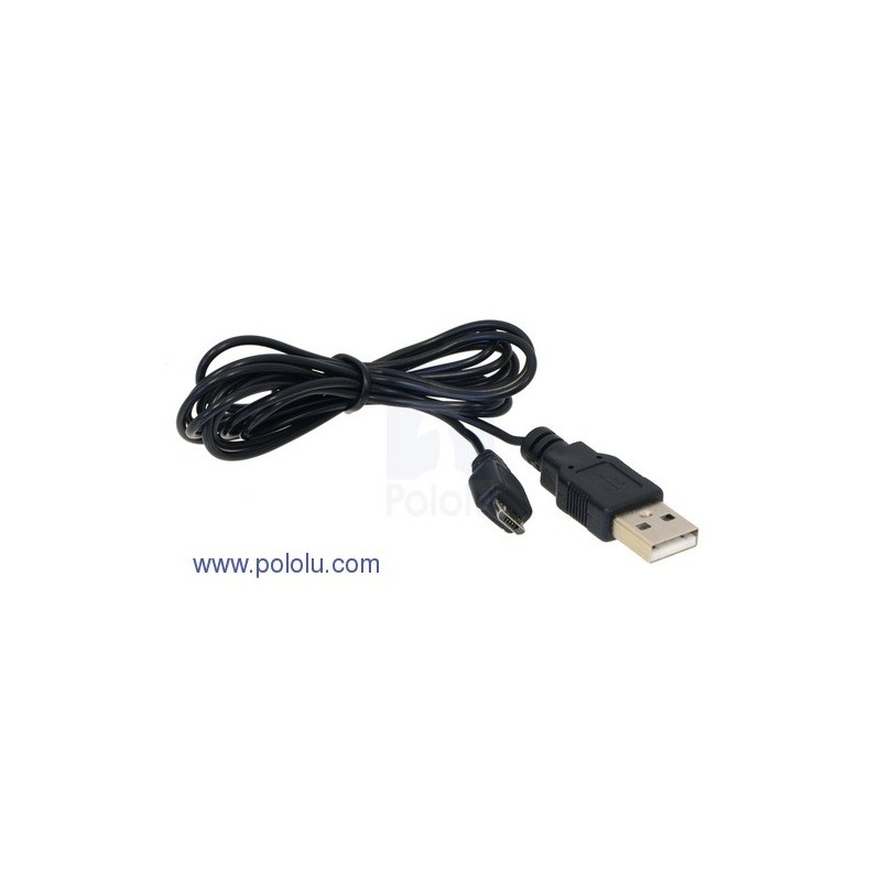 Kabel cienki (2mm) USB A - USB micro-B, 1.5m