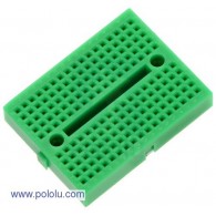 Prototypowa płytka stykowa Pololu - 170 punktów - zielona