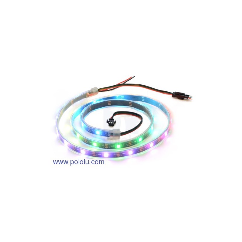 Pololu 2546 - Addressable RGB 30-LED Strip, 5V, 1m (WS2812B)