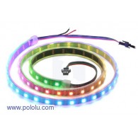 Pololu 2549 - Addressable RGB 60-LED Strip, 5V, 1m (WS2812B)