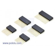 Pololu 1035 - Stackable 0.100" Female Header Set for Arduino Shields