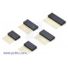 Pololu 1035 - Stackable 0.100" Female Header Set for Arduino Shields