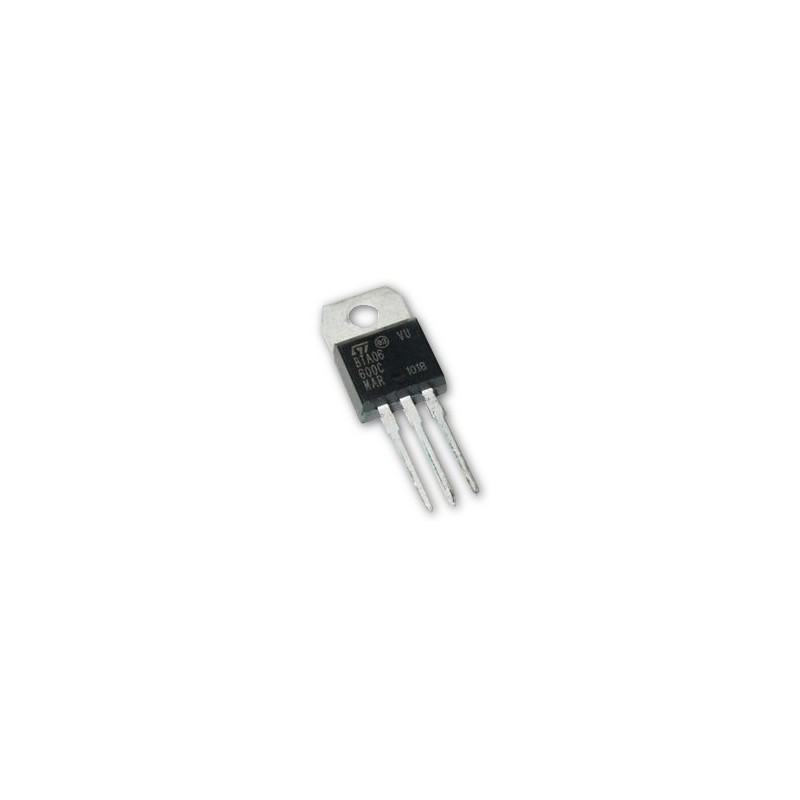 BTA06-600C - triac 600V / 6A in the TO-220 housing from STMicroelectronics