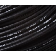 Turnigy Pure-Silicone Wire 16AWG (1mtr) BLACK