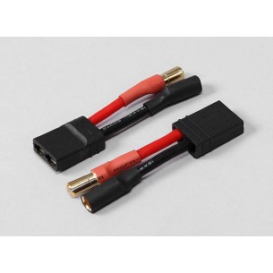 5.5mm Bullet-Connector to TRX plug Battery Adapter (2pcs/bag)