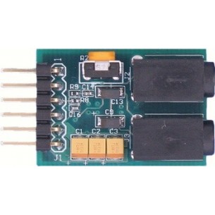 PmodAMP1 (210-131) - moduł wzmacniacza dla mikrofonu/słuchawek audio