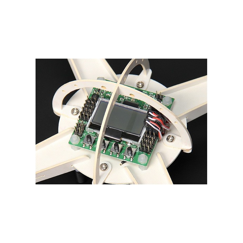 Turnigy Micro Quad V2 PNP ARF Включає панель управління польотом KK2.0 LCD