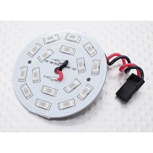 Blue 16 LED Circular Light Board with Lead