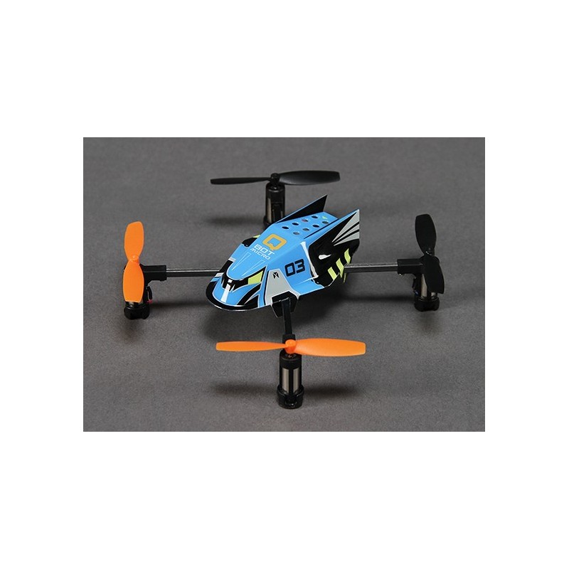 Мікроквадрокоптер Q-BOT з радіочастотним модулем 2,4 ГГц (сумісний зі Spectrum/JR/Futaba)