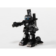 Battle Robot remote controlled with charger and 2.4 GHz remote control (black)