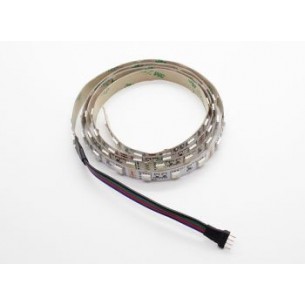 RGB LED Flexible Strip with 4-pin Driver Connector 1m (Red / Green / Blue)