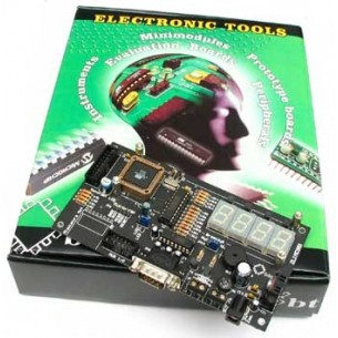 ZL1MCS51 LCD - development kit for the '51 family microcontrollers with LCD display